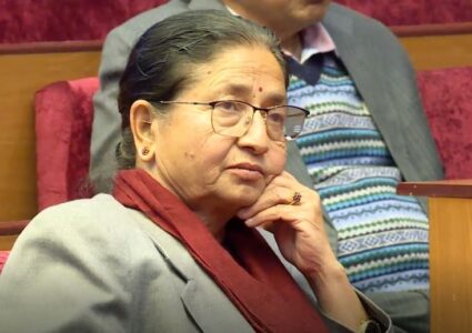 राष्ट्रियसभाको उपाध्यक्ष पदमा उर्मिला अर्याल निर्विरोध