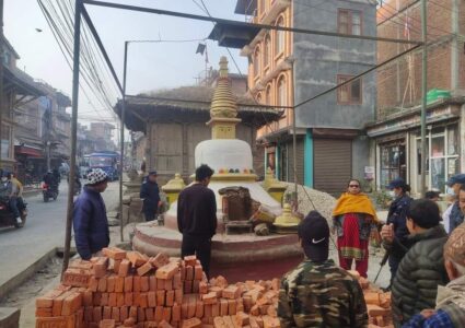 ललितपुरको गोदावरीमा तीन सय १७ वर्ष पुरानो बुद्धको मूर्ति चोरी