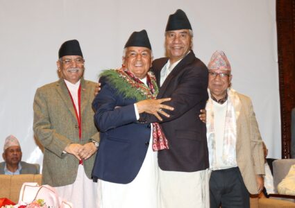 राष्ट्रपतिमा रामचन्द्र पौडेल निर्वाचित, सुवास नेम्वाङ पराजित
