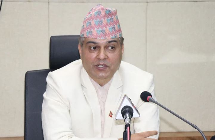 तत्कालीन गृहसचिव टेकनारायण पाण्डे