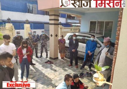 सचिव भएपछि भक्तपुरमा ९ आना क्षेत्रफलमा टेकनारायण पाण्डेको आलिसान महल