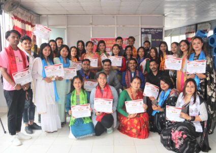 बिक्रम गौतमले सम्पन्न गरे ४५ दिने निशुल्क कपाल काट्ने तालिम