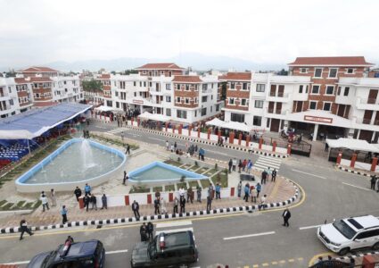 प्रदेश प्रमुख र मुख्यमन्त्रीका लागि ललितपुरमा ८५ करोडको घर (तस्विर)