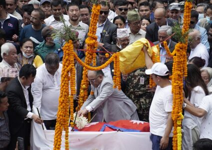 सुवास नेम्वाङको राजकीय सम्मानका साथ अन्त्येष्टि (तस्विरमा हेर्नुहोस्)