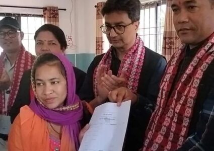 भूमि आयोगद्वारा गोदावरीको छम्पीका भूमिहीनलाई निस्सा वितरण