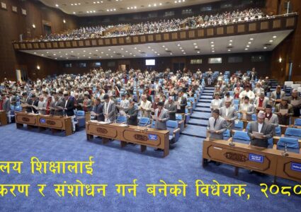 संसदमा शिक्षा विधेयक : कसले के भने ?