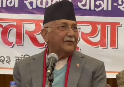 गोरखा पुगेका ओलीले के भने ?