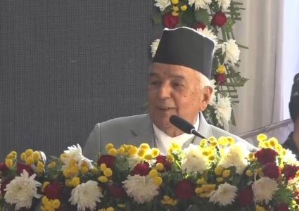 गणतन्त्रात्मक व्यवस्थामा कुनै आँच आउन नदिने राष्ट्रपतिको प्रतिबद्धता