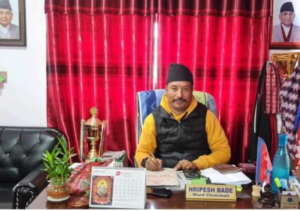 १५ लाख घुससहित बनेपाका वडाध्यक्ष बादे पक्राउ