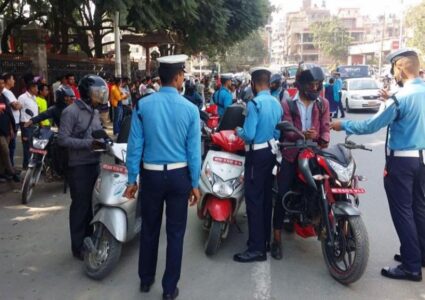 मापसे र लापसेविरुद्ध प्रहरी सक्रिय-६ महिनामा करिब ४० हजार चालक कारबाहीमा