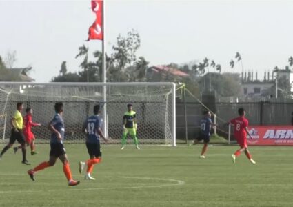 एपिएफ क्लब छैंटौं झापा गोल्डकपको सेमिफाईनलमा प्रवेश