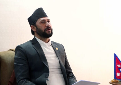 ४ वर्ष सदन अवरोध गर्न काङ्ग्रेसलाई गृहमन्त्री लामिछानेको चुनौती