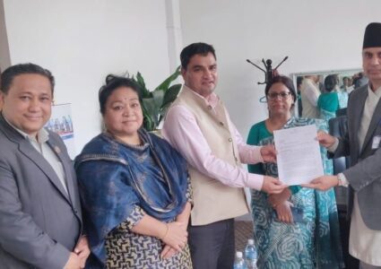 प्रदिप पौडेलले दर्ता गराए चक्रपथ विस्तारसम्बन्धी जरूरी सार्वजनिक महत्वको प्रस्ताव, रास्वपाका सांसदको साथ