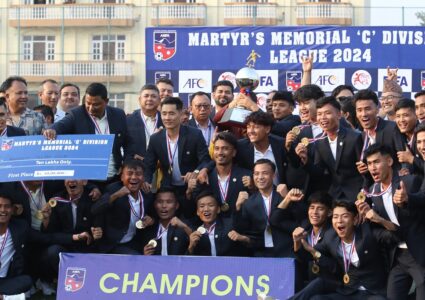 शहिद स्मारक सि डिभिजन फुटबल : बागमति र आरसि बी डिभिजनमा बढुवा, रानिवन र गोलबजार रेलिगेशनमा