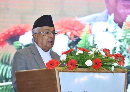 राज्यको सर्वांगीण विकासका लागि युवालाई अवसर प्रदान गर्ने नीति आवश्यक : राष्ट्रपति पौडेल