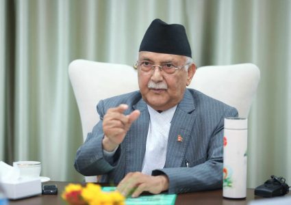 कीर्तिपुरस्थित क्रिकेट मैदानमा स्तरोन्नतिमा ढिलाई, प्रधानमन्त्रीले दिए कडा निर्देशन