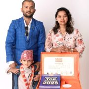 नेपाली बालक अक्षतराज पौडेलको नाममा सबैभन्दा कम उमेरमा मादल बजाउने किर्तिमान