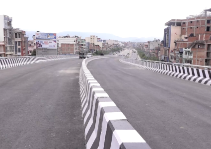 ललितपुरको ग्वार्कोमा बन्यो सुन्दर ओभरपास, ट्राफिक जाम कम हुने अपेक्षा