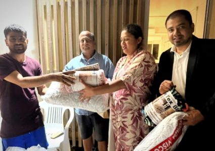 आगालागि पीडित १६ जना नेपालीहरुलाई दीपा काफ्ले नेतृत्वको एनआरएनए पोर्चुगलको…