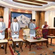 ६ महिनाभित्र प्रतिनिधिसभाको निर्वाचन गराउने जिम्मेवारीसहित सुशीला बनिन् प्रधानमन्त्री