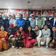 ओखलढुंगामा एमालेको एकता प्रदर्शन, अस्मिता थापालाई जिताउन साझा प्रतिबद्धता