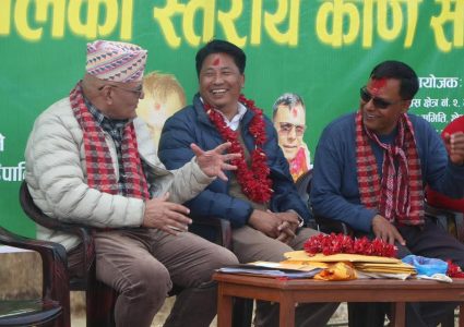 प्रदेशबाट गरेका काम सुनाउँदै गोरखा–२ मा प्रकाशचन्द्र दवाडीलाई भोट माग्दै&hellip;