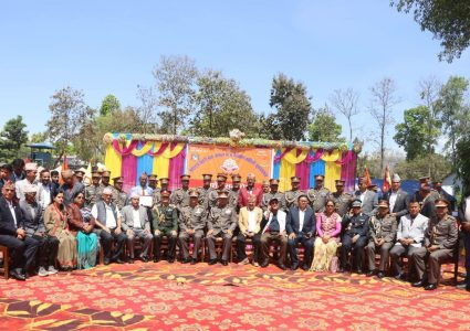 सशस्त्र प्रहरी कार्यक्रममा प्रतिबन्धित सामग्री प्रयोग, अख्तियारमा उजुरी